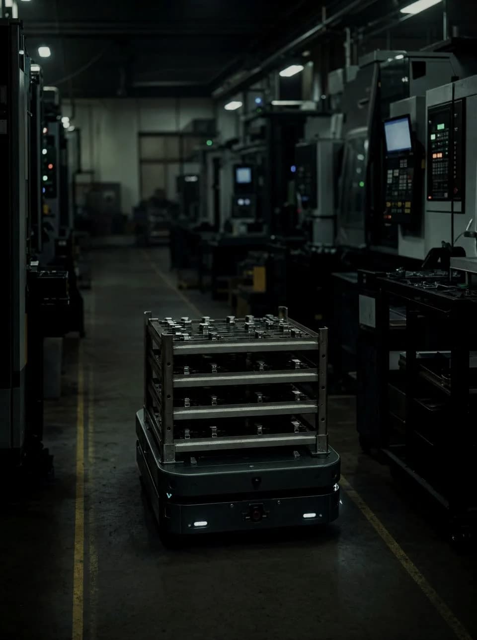 AGV/AMR для логистики цеха